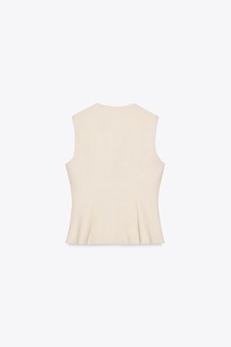 Summer Sets Women 2 Piece Outfits for Formal Interview Linen Sleeveless Vest Leisure Pants Outfits for Women Casual