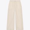 Summer Sets Women 2 Piece Outfits for Formal Interview Linen Sleeveless Vest Leisure Pants Outfits for Women Casual