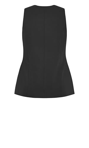 Women's Plus Size Vest - Yazmin