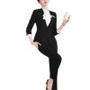 Women's Solid Color V-Neck Single Button Slim Fit Short Suit Jacket Skirt Two-Piece Suit