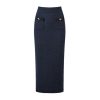 Women Spring Cardigans Pencil Skirts Suits Long Sleeve Sweater Jumpers Knitted 2 Piece Sets