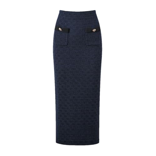 Women Spring Cardigans Pencil Skirts Suits Long Sleeve Sweater Jumpers Knitted 2 Piece Sets