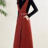 Sweater, Strap Skirt Suit for Womens Spring and Autumn Style Slim Commuting Vest Dress twopiece Set