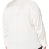 3150FIQKwnL.jpg Women's Regular-Fit Satin Button Down Blouse (Available in Plus Size)