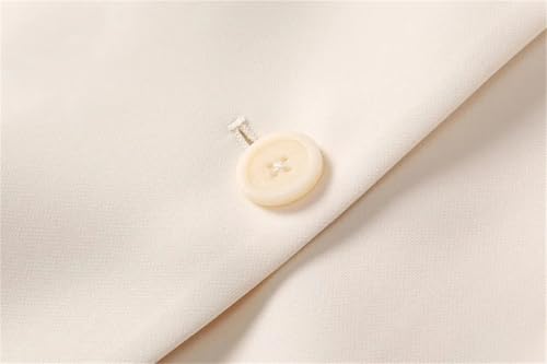 Women Elegant Office and Business Suit Long-Sleeved Single Breasted Tops Straight Skirt 2 Piece Set