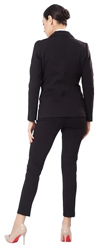 Women's Business Blazer Pant Suit Set for Work