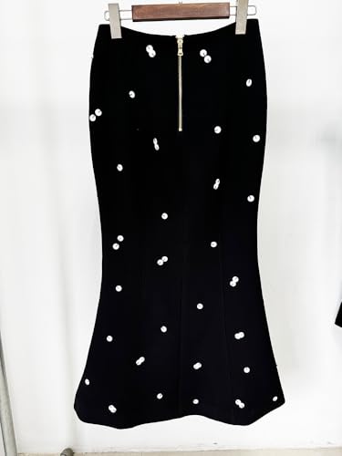 Women's Sequins Beading Blazer Long Mermaid Dress Skirt Suit Set 2 Pieces Fashion Unique Casual Evening Party Wedding