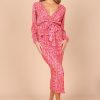 Women's Minelli Pleat Midi Skirt