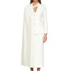 Women's 2-Piece Suit Set Business Casual Single Breasted Jacket and Long Skirt for Party