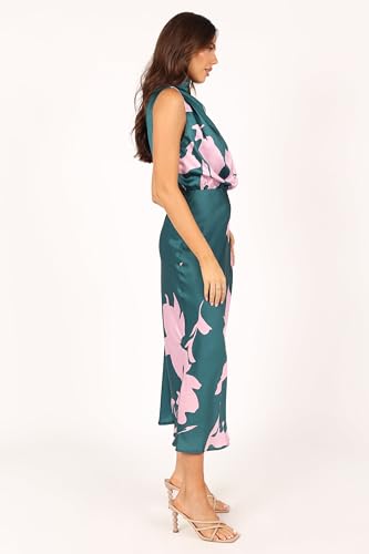 Women's Anabelle Halter Neck Midi Dress