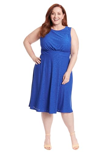 Women's Dresses Inset Waist Midi Dress Career Office Occasion Guest of