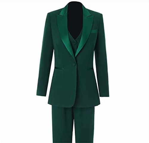 Women Pantsuits Wedding Tuxedos Party Wear Suits Formal Business Suits Silver