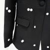 Women's Sequins Beading Blazer Long Mermaid Dress Skirt Suit Set 2 Pieces Fashion Unique Casual Evening Party Wedding
