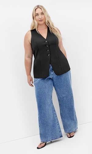 Women's Plus Size Vest - Yazmin