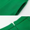 Women Spring Skirt Sets Solid Long Sleeve Lapel Collar Short Coat Big Swing A-Line Skirt 2 Piece Suits