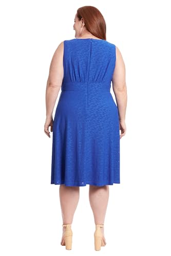 Women's Dresses Inset Waist Midi Dress Career Office Occasion Guest of