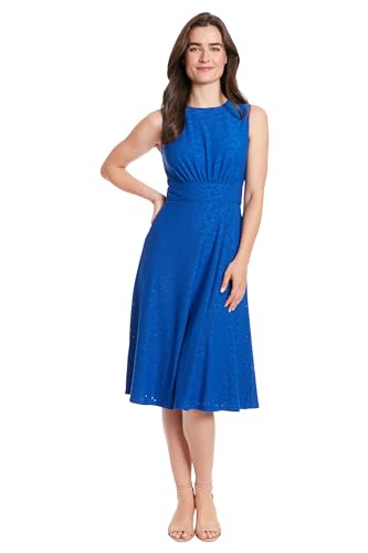 Women's Dresses Inset Waist Midi Dress Career Office Occasion Guest of