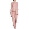 Women's Mother of The Bride Pants Suits Full Length Chiffon Lace 3/4 Sleeve 3 Pcs Wedding Sets