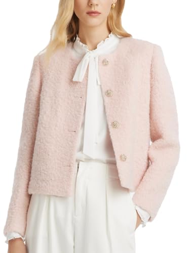 2025 Womens Casual Blazers Long Sleeve Work Office Open Front Suit Jacket Business Blazer