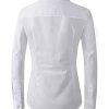 Womens Dress Shirts Long Sleeve Button Down Shirt Work Wear
