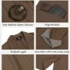 Women's Casual Blazer for Work Office Loose Lapel Collar Stripe Open Front Stretch Dressy Business Jacket Suit