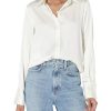 4145GBJ5tBL.jpg Women's Regular-Fit Satin Button Down Blouse (Available in Plus Size)