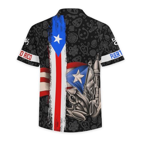 41CD3zgqqnL.jpg Men's Hawaiian Shirt Button Down Short Sleeve Casual Beachwear Novelty Print Shirt