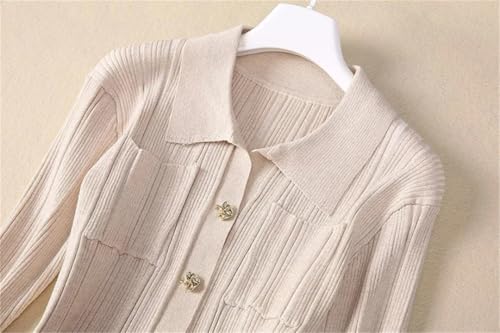 Women Suit Turn-Down Collar Single Breasted Tops Pretty Slim Skirt Solid Color 2 Piece Set