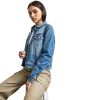 Women's Denim Fashionable Cropped Jeans Jacket