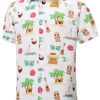 Mens Hawaiian Shirt, Short Sleeves Button Down Beach Clothing, Unisex Summer Flamingos Casual Aloha Floral Shirts