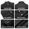 Women's 2 Piece Set Double Breasted Blazer and Pants Suit Business Outfits for Work Office