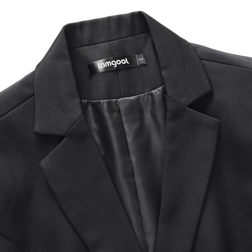 Women's Business Skirt Suit Set 2 Piece Office Outfits Notched Lapel Blazer and Pencil Skirt