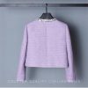 Women's High-End OL Skirt Set Elegant Wool Long-Sleeved Jacket Short Skirt Two-Piece Set