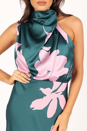 Women's Anabelle Halter Neck Midi Dress