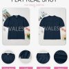 Womens Button Down Shirts Cute Short Puff Sleeve V Neck Tops Spring Summer Blouses for Women Dressy Casual