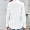 Womens Long Sleeve Button Down Shirt Ultra-Soft Stretch Wrinkle-Free Work Casual Business Office Blouse