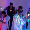 2 Pcs LED Light Up Jacket Men Women Rave Outfit Halloween Festival EDM Party Night Event Costume Neon Glow Clothing