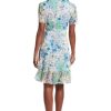 Women's Faux Wrap Dress with Ruffle Skirt Occasion Shower Office Career
