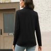 Womens Long Sleeve Tops Button Down Shirts Dressy Casual Fall Tops Trendy Tunic Tops