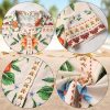 ???? Womens Hawaiian Shirt Luau Party Tropical Vacation Button Down Shirts Short Sleeve Beach Hawaii Floral Print Top