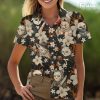Mens Halloween Hawaiian Shirt, Horror Friends Shirts for Men Women Short Sleeve