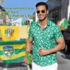 Mens St. Patrick's Day Shirt Hawaiian Shirts for Women Irish Clover Printed Casual Short Sleeve Button Beach Top Costume