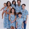 Chewbacca Darth Vader R2-D2 Stormtrooper TIE Fighter X-Wing Matching Family Hawaiian Button Down Shirt Adult