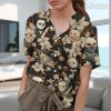 Mens Halloween Hawaiian Shirt, Horror Friends Shirts for Men Women Short Sleeve