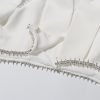 Women's Skirt Suit Spring Summer Cropped Casual Blazer High Waist Skirt 2 Piece Set for Women