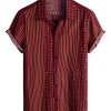 51s2ccOhUL.jpg Mens Casual Short Sleeve Button Down Shirts Regular Fit Hawaiian Summer Shirt