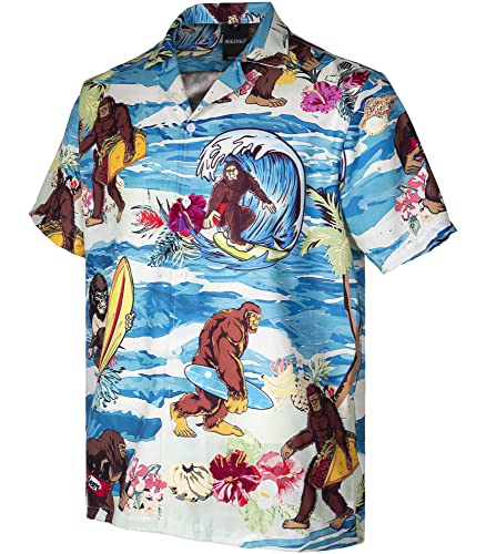 Funny Mens Hawaiian Shirts Short Sleeve Button Up Beach Summer Button Down Hawaiian Shirt for Men Women
