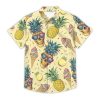 Funny Hawaiian Shirt Summer Beach Tropical Short Sleeve Holiday Print Aloha Shirt Casual Button Down Shirt