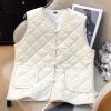 New-Chinese style vest for women, autumn and winter retro suit, Chinese vest, sleeveless wear, thickening