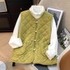 New-Chinese style vest for women, autumn and winter retro suit, Chinese vest, sleeveless wear, thickening